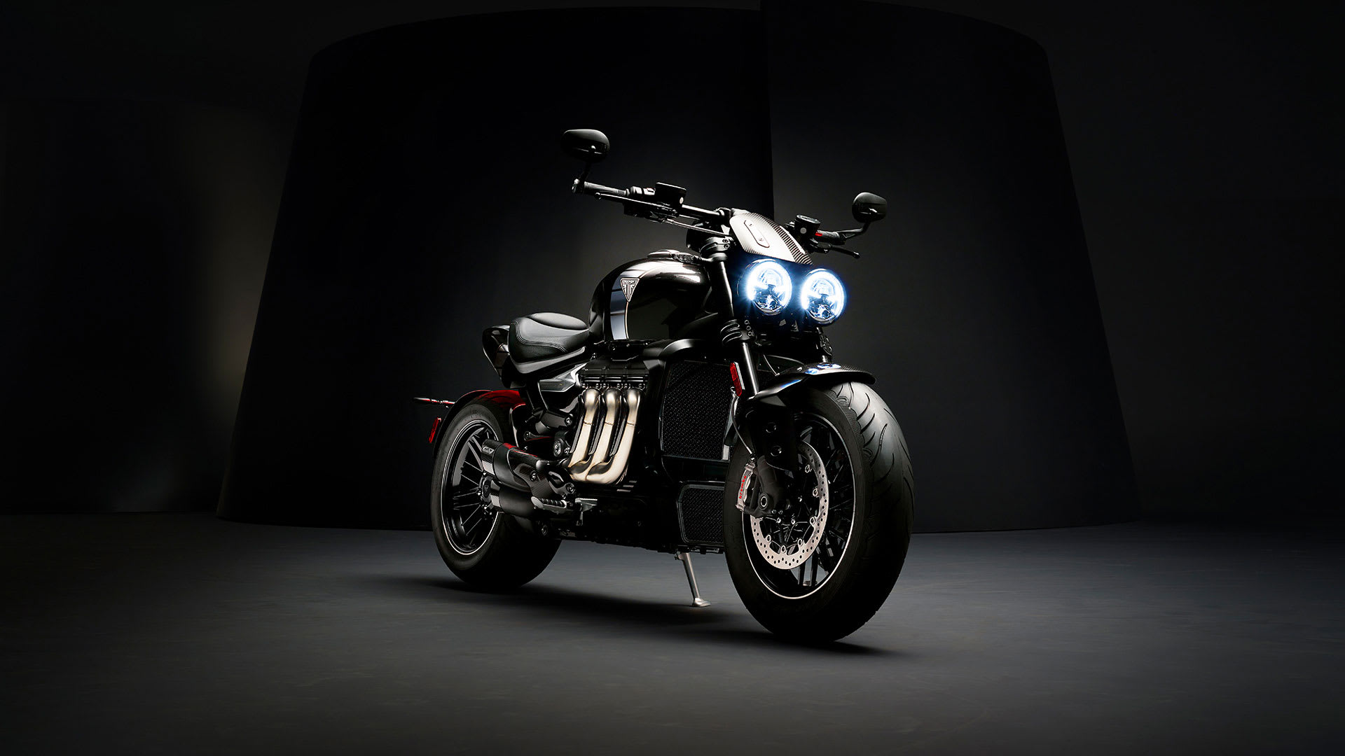 Triumph triple black sale